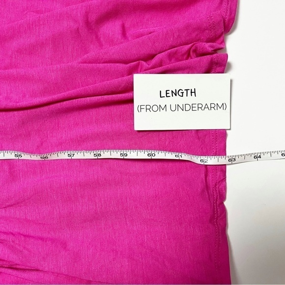 PinkBlush NWT Maternity Maxi Dress open strapless flowy long gown photoshoot new - Picture 6 of 11